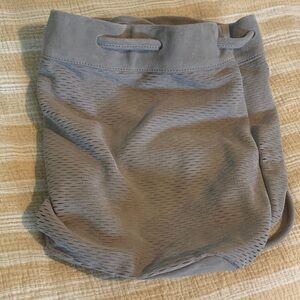 Monserat De Lucca Gray Suede Sling EUC